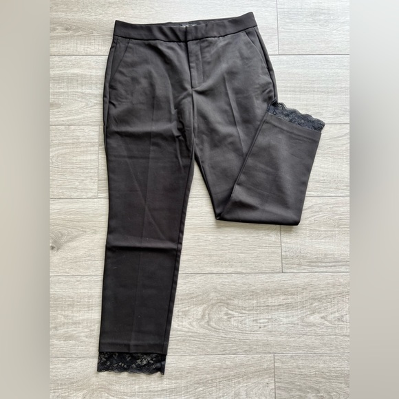 Zara. Black Pants with twist- Size:M - Picture 2 of 10